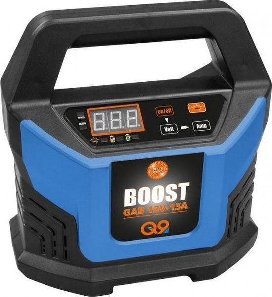 Güde GAB 6V / 12V Acculader - 15A - Met boost en jumpstarter functie