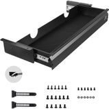 VEVOR Onder Bureau Lade met Plank Onderbouw Bureau 740x235x107mm 1-Compartiment