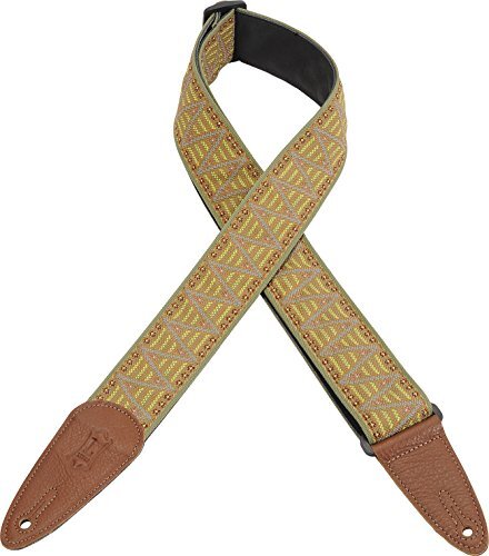 Levy's Leathers MGHJ2-004 Hogan Jacquard met kledingstuk lederen rugband, 2-inch