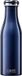 Lurch 240852 Thermosfles/thermosfles voor warme en koude dranken van dubbelwandig roestvrij staal, 0,5 l, blauw-metallic