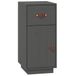 VidaXL Dressoir, grijs, 34x40x75 cm, massief grenenhout