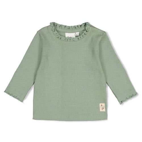 Feetje longsleeve Lucky Bloombird - lichtgroen