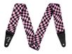 Fender Roze dambordpatroon polyester golfband