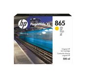 HP 865 500 ml Inktcartridge Geel (3ED84A)