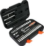 Sthor 58640 - Dopsleutelset - 1/4 inch - 38-delig - Ergonomische Handgreep