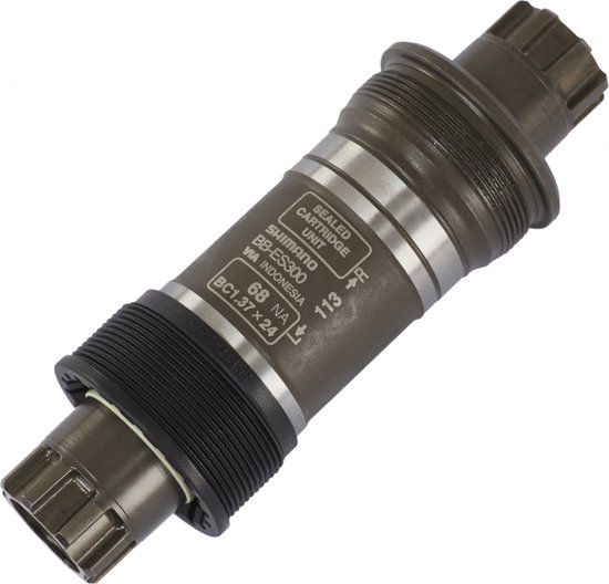 Shimano Trapas BB-ES300 Staal 68 - 121 Octalink BSA Zwart