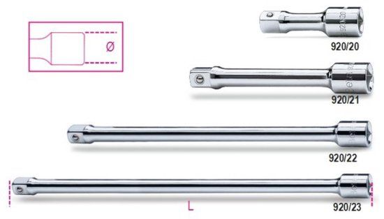 Beta Tools Boorverlengstuk 1/2" 920/20
