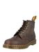 Dr. Martens Veterlaarsjes donkerbruin / geel