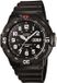 Casio Collection MRW-200H-1BVEG quartz horloge, zwart, met een kast en band van kunststof, waterdicht tot 10 bar