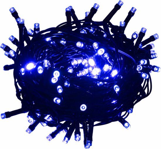 vidaXL Lichtsnoer met 400 LED's, 8 lichteffecten, 40 m, blauw