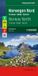 freytag & berndt Straßenkarte Norwegen Nord, Tromsø - Bodø - Narvik 1:400.000