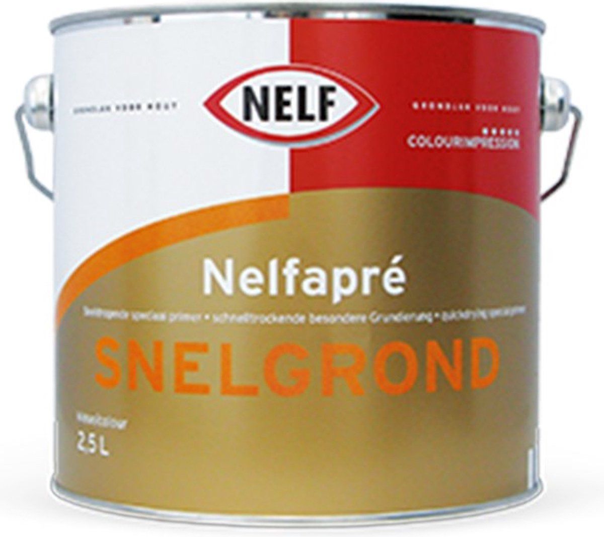 Nelfapre Snelgrond Matzwart Ral9005 1L