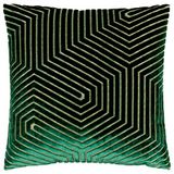 Paoletti Evoke kussensloop, 45 x 45 cm, smaragd
