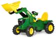 Rolly Toys Tracteur pour enfants avec chargeur frontal, pneus gonflables et siège réglable, adapté aux enfants de 3 à 8 ans
