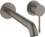 GROHE Essence New Wandgemonteerde Inbouw Wastafelkraan - Hard Graphite Geborsteld