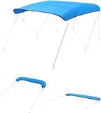 VEVOR Vervangende Boothoes Bootluifel Biminitop voor Boten 246-262CM Blauw