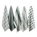DII Assorti Geweven, Keuken Vaatdoek Set, 18x28, Donkergroen, 5 Stuk