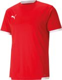 PUMA teamLIGA Jersey Sportshirt Mannen - Rood - Maat XS
