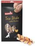 Rosewood Trio Sticks Large Hondensnack Kip 800 g