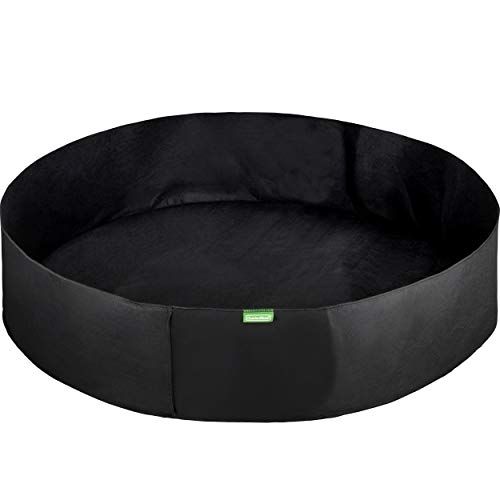 GardenMate 1x 400L Verhoogd plantenbed van vliesstoff Ø130cm Hoogte 30cm