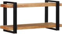 vidaXL Wandschap 90x33x45 cm massief acaciahout