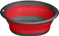 Westmark Kom, Opvouwbaar, Met hanger, Inhoud: 2700 ml, Kunststof, Rood/antraciet