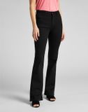 LEE Breese Black Rinse Flare Jeans Dames