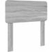 Tête de lit gris Sonoma 75 cm bois d'ingénierie