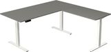 Kerkmann Zit sta hoekbureau Move-3 grafiet 180x180cm elektrisch