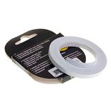 Sticker cyclingcolors Zelfklevende sierstrips voor velgen, 6 mm breed, 10 m lang, geschikt voor scooter, bromfiets, motorfiets, camper, universeel, wit