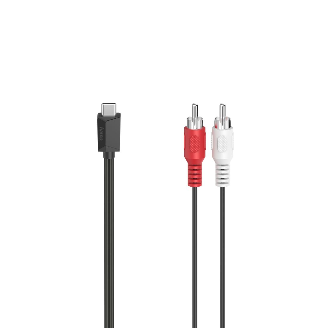 Hama Audio Kabel - RCA naar USB - 1.5m - Zwart
