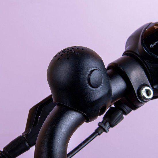 Kikkerland Elektronische Fietsbel Zwart
