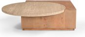 Starfurn - Table basse - Marron - 75x103x300 cm