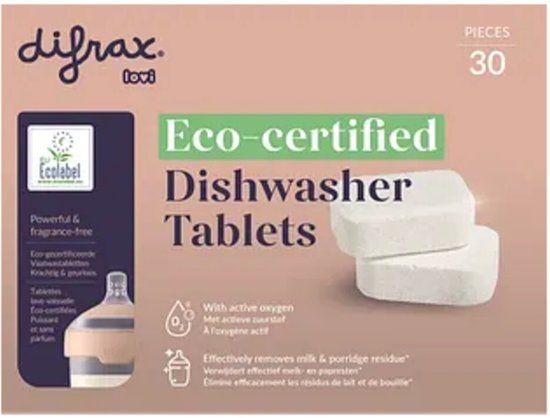 Difrax LOVI ECO Vaatwastabletten