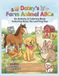 Daisy's Farm Animal ABCs: An Educational Handwriting Tracing, ABC Spelling, and Toddler Coloring Book for Kids Ages 4-8 Featuring Daisy the Learning Pup