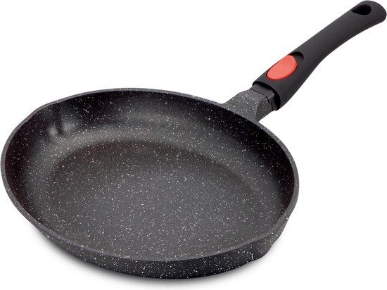 KAMBERG Vispan Ovaal - Inductie - Afneembare Handgreep - 35 cm - Zwart