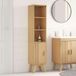Maison Exclusive - Meuble de salle de bain Olden Braun, 35 x 30 x 159 cm