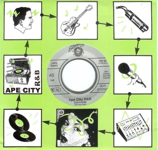Sonic Rendezvous Ape City R&B - Dyn-O-Mite (7" Single)
