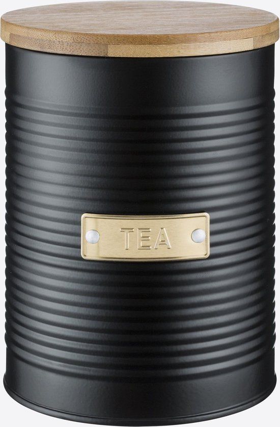 Typhoon Otto Thee Voorraaddoos - Zwart - 1L