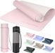 Markenlos Bol Physio Premium yoga mat, gym mat, fitness mat, training mat - Roze, 6 mm dik, TPE gel