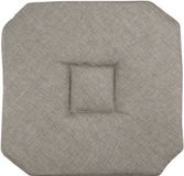 STOF Lovely CASA Stoelhoes, 40 x 40 cm, Polyester, Jute