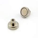 Magneet Expert N42 Neodymium Pot Magneet - 20mm dia x 14mm hoog x M4 draad - 18,3 kg Trek (Pack van 20)