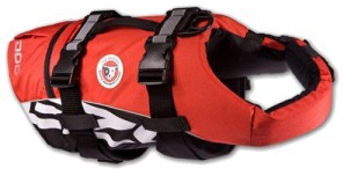 EzyDog SeaDog Zwemvest - XS - Rood