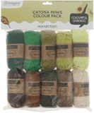 Scheepjes Catona en Chroma colour pack 10x25g - Haakgaren / Breigaren