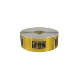 1 SQUARE-GOLD 1 rol (500 stuks) zelfklevende SQUARE-GOLD modelleersjablonen gouden sjablonen voor het modelleren van kunstvingernagels