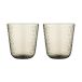 Marimekko Verre Syksy tumbler 36 cl Lot de 2 Brun