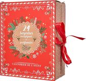 Merkloos / Sans marque HOME DECO FACTORY Adventskalender Bougie et Surprises Magiques pour Noël
