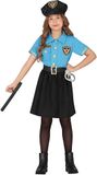 FIESTAS GUIRCA Politie Kostuum Meisjes Blauw/Zwart Maat 104