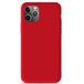 1001 coques Apple iPhone 11 Pro Siliconen Matte Hoesje - Rouge