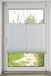 K-home Klemmfix geplooide verduistering, wit/zilveren achterkant, 115 x 130 cm